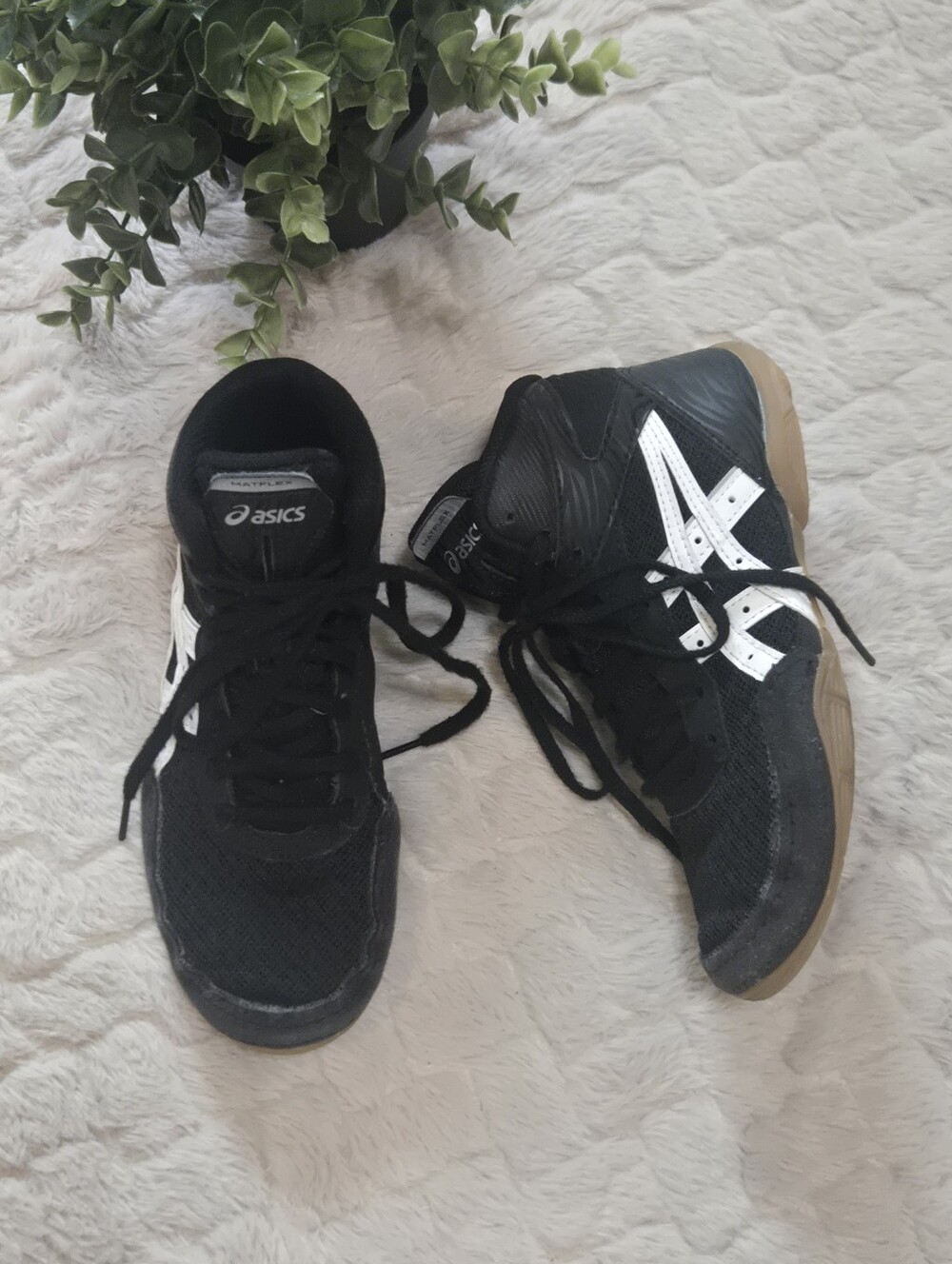 Asics Matflex Wrestling Shoes, Size Kids 1